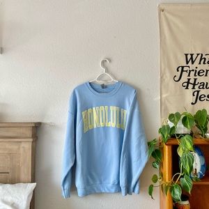 Honolulu crewneck sweater